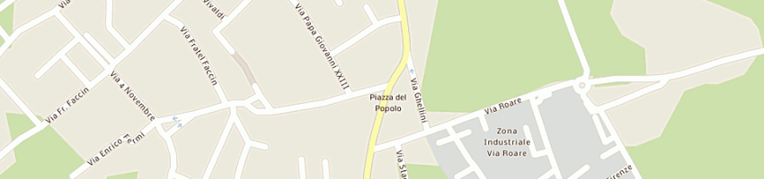Mappa della impresa rossato giano a VILLAVERLA