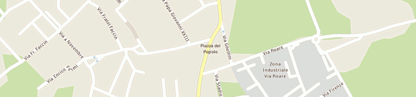 Mappa della impresa tondisolanti sas di antonio bicego e c a VILLAVERLA