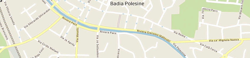Mappa della impresa salvan federico a BADIA POLESINE