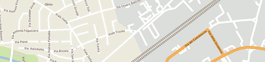 Mappa della impresa zerbinati edoardo a CREAZZO