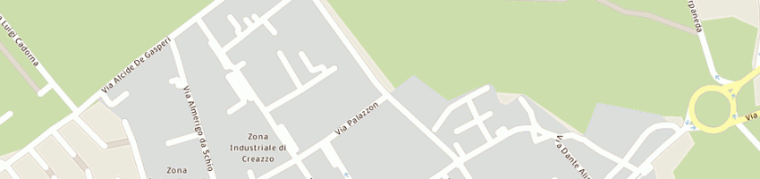 Mappa della impresa andriolo paolo a CREAZZO