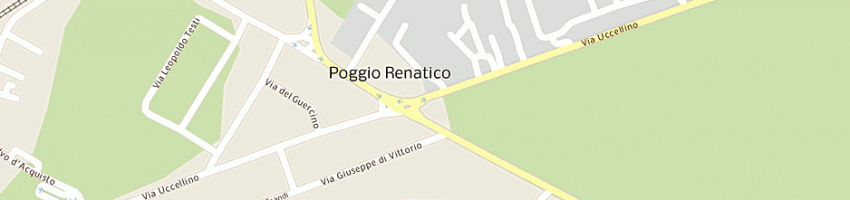 Mappa della impresa mercatone gomme sas a POGGIO RENATICO