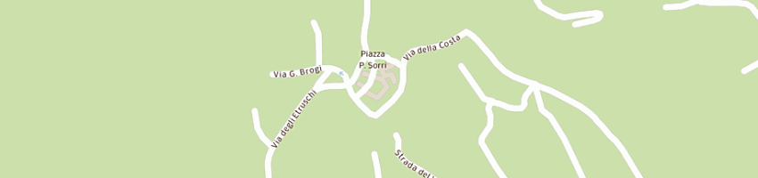 Mappa della impresa la porta del chianti di luca santoro a CASTELNUOVO BERARDENGA