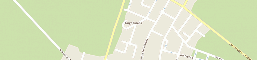 Mappa della impresa primon rino a POJANA MAGGIORE