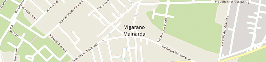Mappa della impresa scuola materna parrocchiales cuore a VIGARANO MAINARDA
