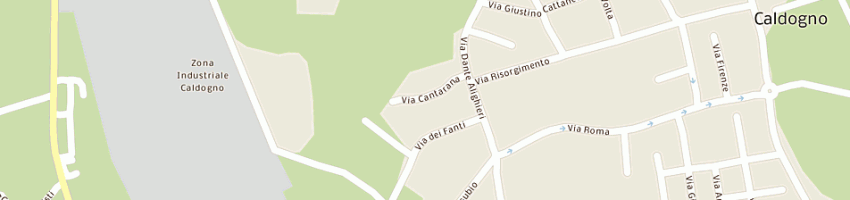 Mappa della impresa giaretton giannino a CALDOGNO