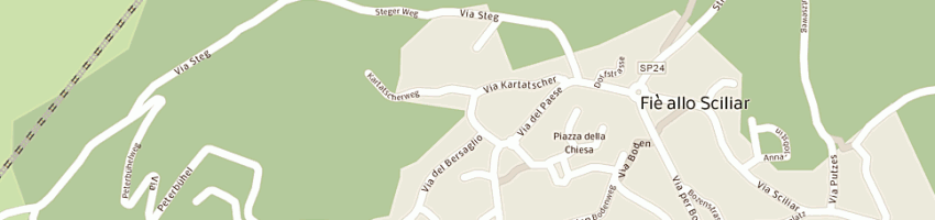 Mappa della impresa mayrgundter heinrich a FIE ALLO SCILIAR