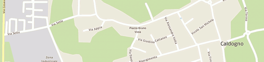 Mappa della impresa siram spa a CALDOGNO