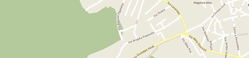 Mappa della impresa armellini osvaldo a ASIAGO