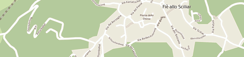 Mappa della impresa market pircher sas a FIE ALLO SCILIAR