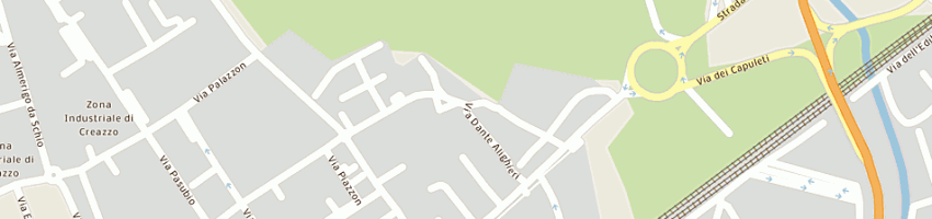 Mappa della impresa media point di capanna fej (sas) a CREAZZO