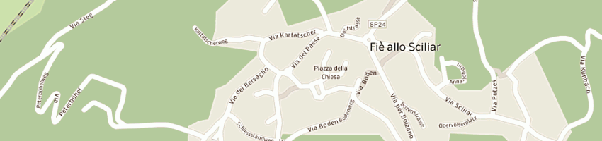Mappa della impresa municipio di fie' a FIE ALLO SCILIAR