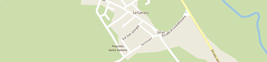 Mappa della impresa zilli pierluigi a COSTABISSARA