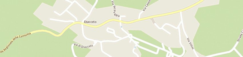 Mappa della impresa papini giacomo a PELAGO