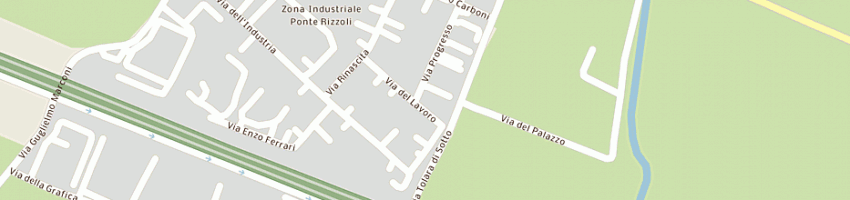 Mappa della impresa tipoarte srl a OZZANO DELL EMILIA
