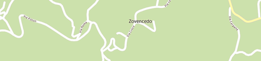 Mappa della impresa faccin natale a ZOVENCEDO