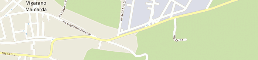 Mappa della impresa sigma acciai srl a VIGARANO MAINARDA