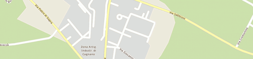 Mappa della impresa giacometti andrea a POJANA MAGGIORE