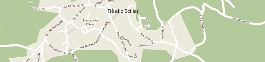 Mappa della impresa albergo ristorante bagni di fieno a FIE ALLO SCILIAR