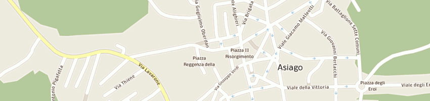 Mappa della impresa gallia immobiliare di sambugaro franco a ASIAGO