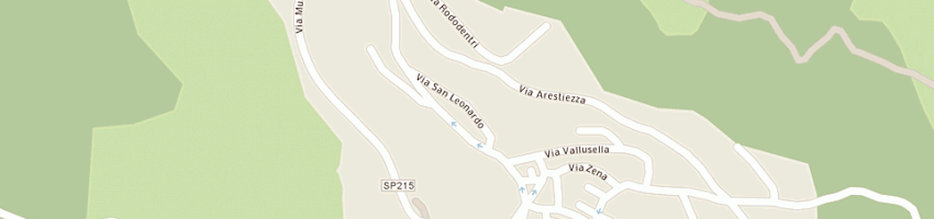 Mappa della impresa zeni mario a TESERO