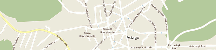 Mappa della impresa energia territorio risorse ambientali etra spa a ASIAGO
