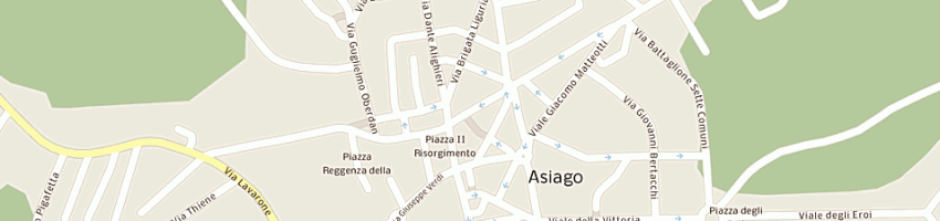 Mappa della impresa rigoni oriana a ASIAGO