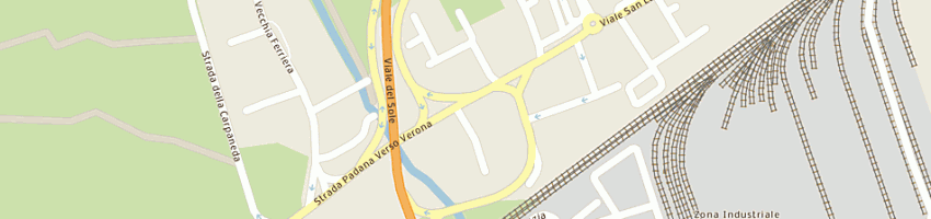 Mappa della impresa sartori motors srl a VICENZA