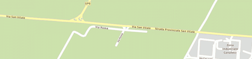 Mappa della impresa meli luciano a BUDRIO