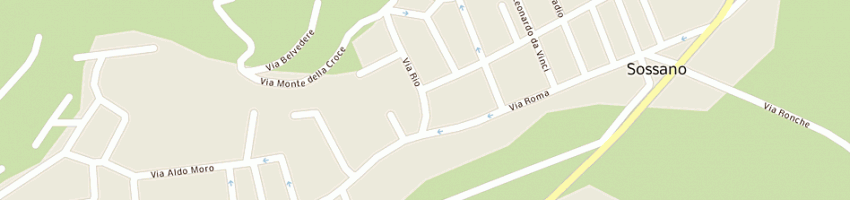 Mappa della impresa cantina palladio srl a SOSSANO