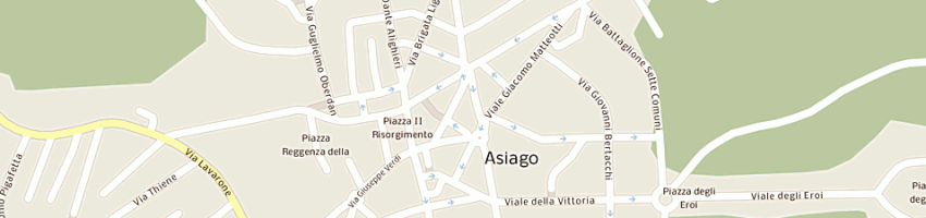 Mappa della impresa istituto d'istruzione superiore statale a ASIAGO