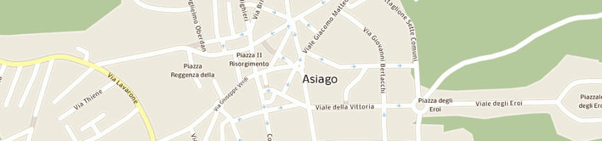 Mappa della impresa muraro roberto a ASIAGO