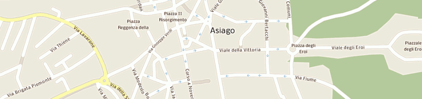 Mappa della impresa sartori srl a ASIAGO