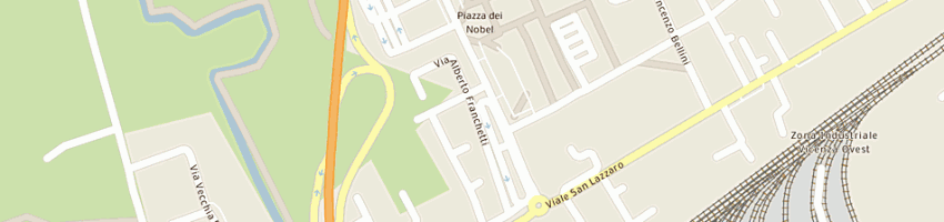 Mappa della impresa vianello marco a VICENZA