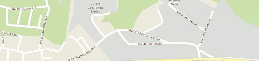 Mappa della impresa oltremoda di pegoraro gianni e c sas a BADIA POLESINE