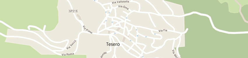 Mappa della impresa famiglia cooperativa val di fiemme scarl a TESERO