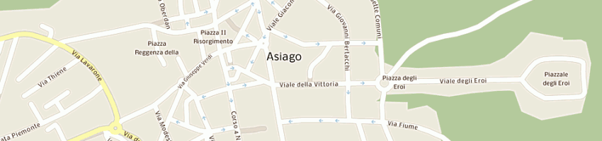 Mappa della impresa battocchio severino e rossetto ezio snc a ASIAGO