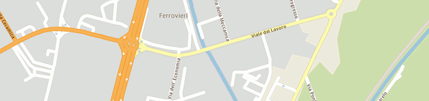 Mappa della impresa orasf snc a VICENZA