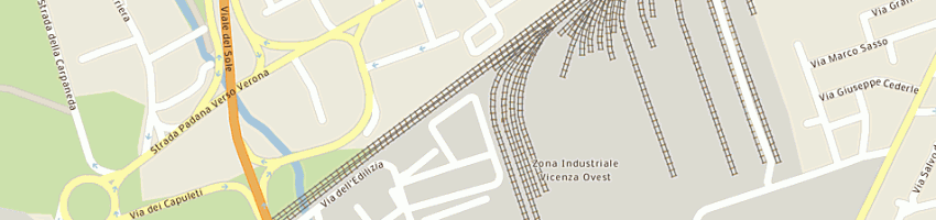 Mappa della impresa socoma rappresentanze srl a VICENZA