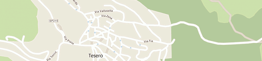 Mappa della impresa scuola di musica il pentagramma societa' cooperativa a TESERO