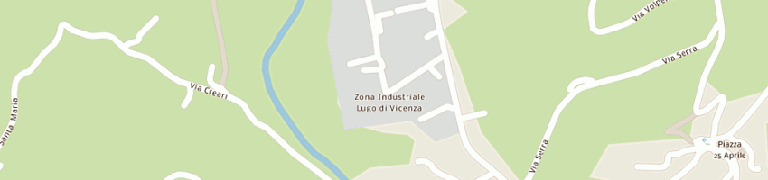 Mappa della impresa creas di semeraro lucia e c snc a LUGO DI VICENZA