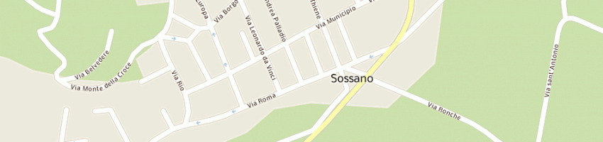 Mappa della impresa egemonia srl a SOSSANO