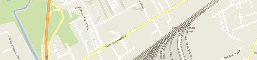 Mappa della impresa valeri mario a VICENZA