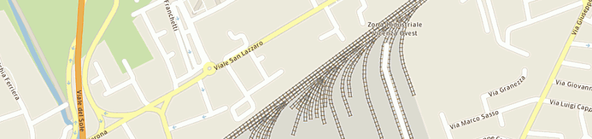 Mappa della impresa htc high tech consultant srl a VICENZA