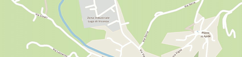 Mappa della impresa sasso giuseppe e c (snc) a LUGO DI VICENZA