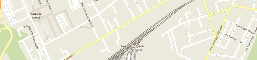 Mappa della impresa autofficina elettrauto zfsnc di zovico fabio e c a VICENZA