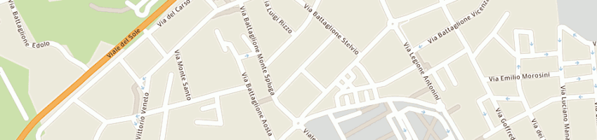 Mappa della impresa andreose fabio a VICENZA