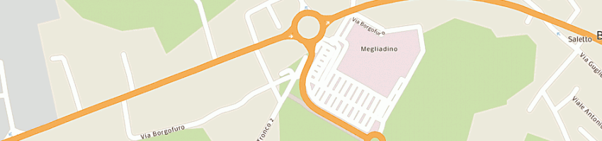 Mappa della impresa maron gina a MEGLIADINO SAN FIDENZIO