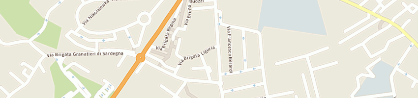 Mappa della impresa rigo domenico a VICENZA
