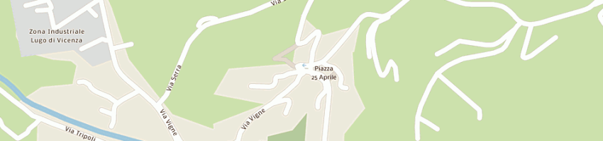 Mappa della impresa galvan geom umberto e arcadio (snc) a LUGO DI VICENZA